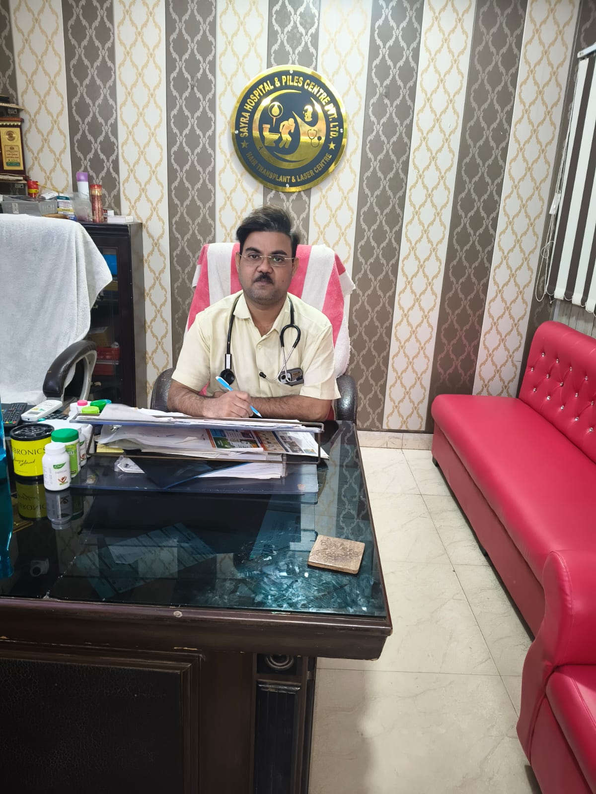 Dr. Shafik at Sayra Hospital