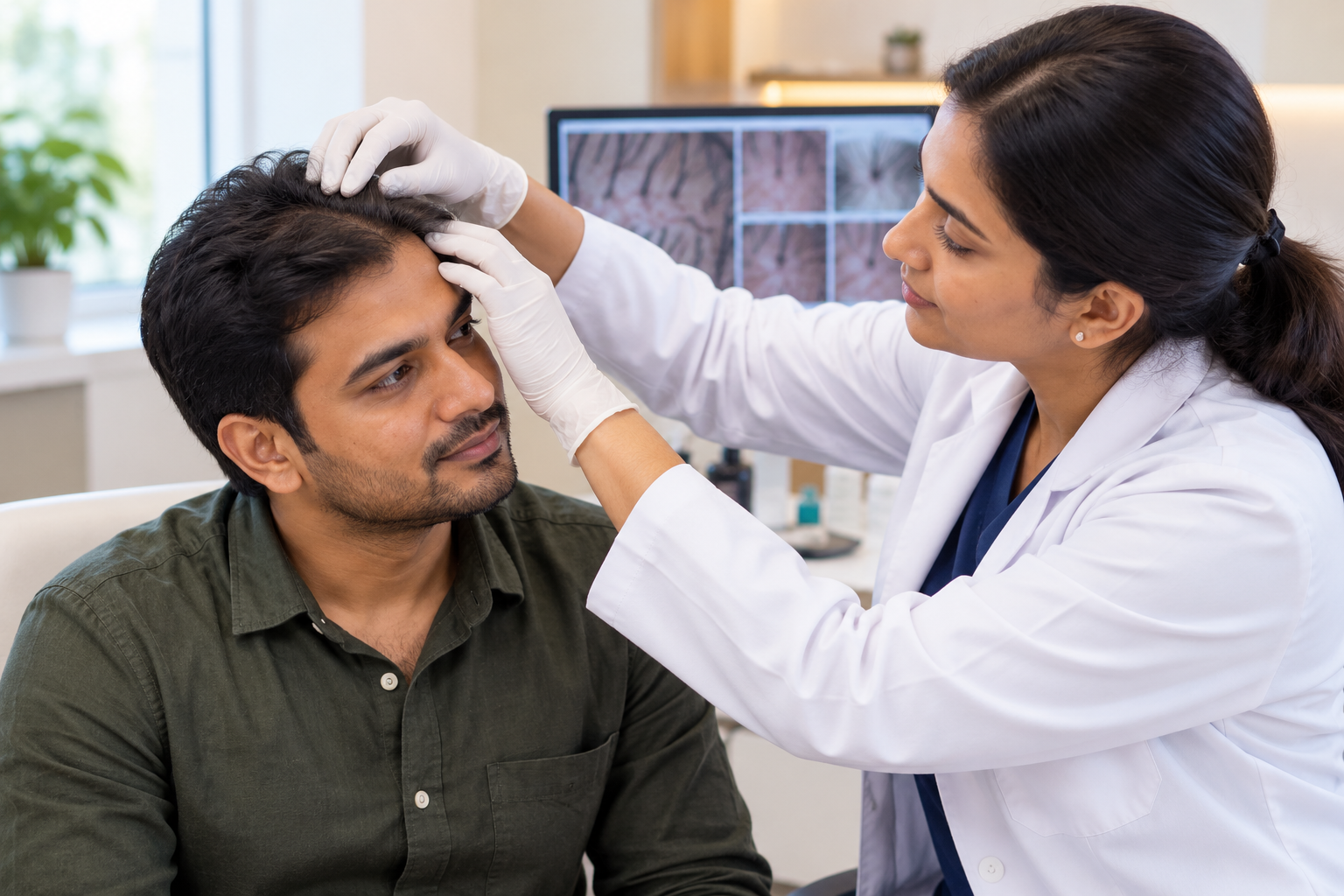 Hair consultation at Sayra Hospital